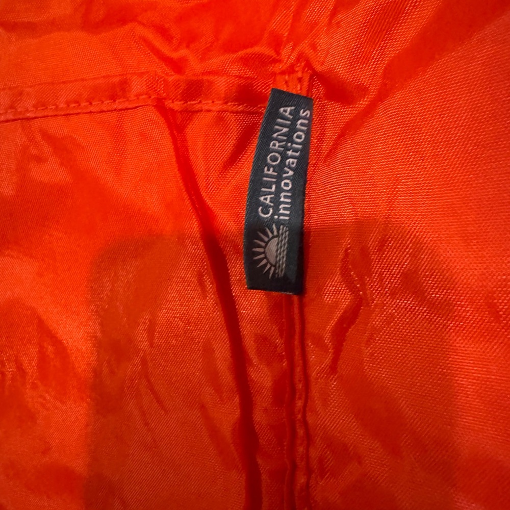 Orange 50lbs Handled, insulated Tote Bag - Picture 10 of 16